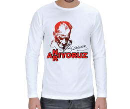 10 Kasım Atatürk Anıyoruz Erkek Uzun Kol - Tisho