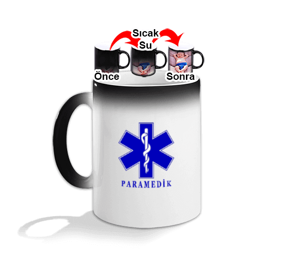 Tisho - 112 ACİL SAĞLIK EMS EMERGENCY MEDICAL SERVICE PARAMEDİK SAĞLIK PERSONELİ PARAMEDIC SİHİRLİ SICAK SUD Sihirli Kupa Bardak