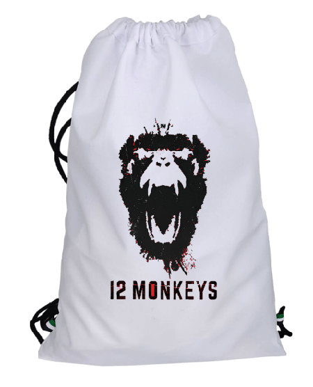 Tisho - 12 Monkeys Çanta Büzgülü spor çanta