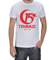 Tisho - 15 Temmuz 2016 T-shirt Erkek Tişört