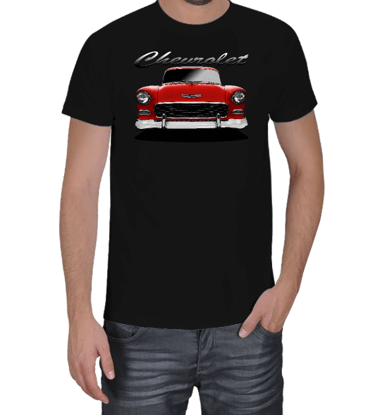 1955 Chevrolet Belair Erkek Tişört
