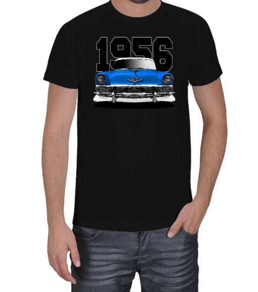 Tisho - 1956 Chevrolet Belair Erkek Tişört