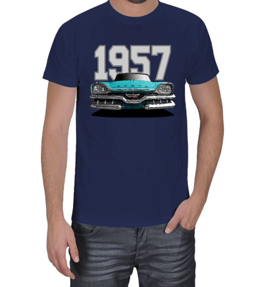 Tisho - 1957 Dodge Royal Custom Erkek Tişört