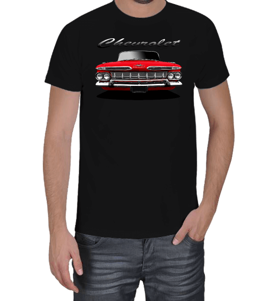 Tisho - 1959 Chevrolet Impala Erkek Tişört