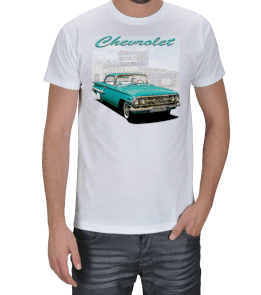 Tisho - 1960 Chevrolet Erkek Tişört