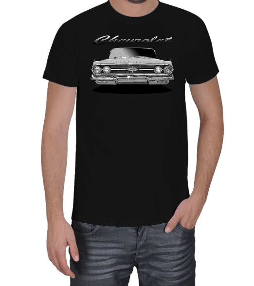 Tisho - 1960 Chevrolet Impala Erkek Tişört