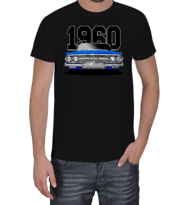 Tisho - 1960 Chevrolet Impala Erkek Tişört