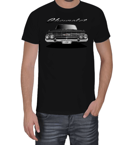 Tisho - 1961 Chevrolet Impala Erkek Tişört