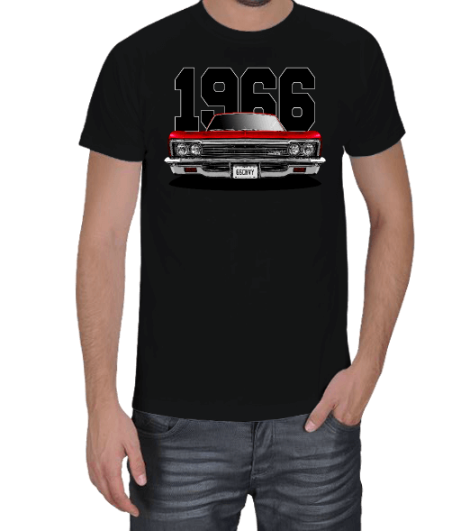 1966 Chevrolet Impala Erkek Tişört