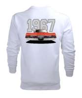 1967-Plymouth-Copper-Çift-Taraflı Beyaz Erkek Sweatshirt - Thumbnail