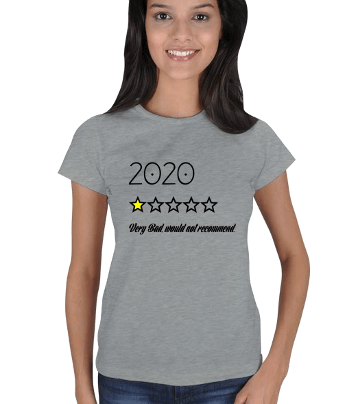Tisho - 2020 Puanlama Kadın Tişört