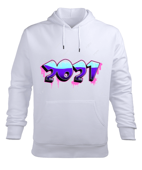 Tisho - 2021 Erkek Kapüşonlu Hoodie Sweatshirt