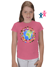 23 Nisan 1-Pembe Çocuk Karpuz Kol - Tisho