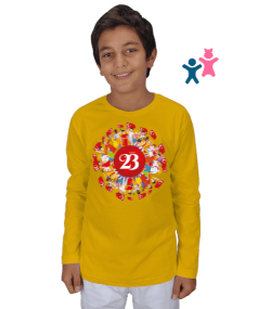23 Nisan 1920 Ulusal Egemenlik ve Çocuk Bayramı Çocuk Unisex Uzunkollu - Tisho