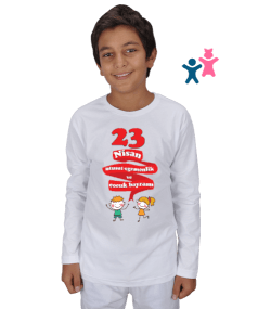 23 Nisan Bayramı Çocuk Unisex Uzunkollu - Tisho