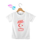 23 NİSAN Beyaz Çocuk Unisex - Tisho
