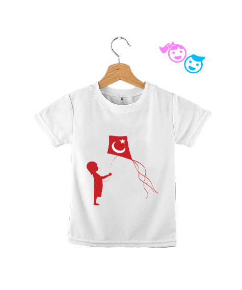 Tisho - 23 nisan çocuk bayrak Çocuk Unisex