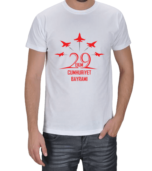 Tisho - 29 Ekim Cumhuriyet Bayramı2 Erkek Tişört
