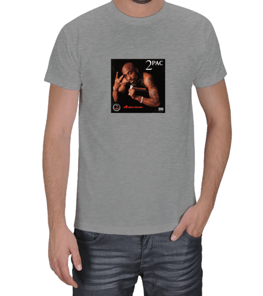 Tisho - 2Pac All Eyez On Me Erkek Tişört