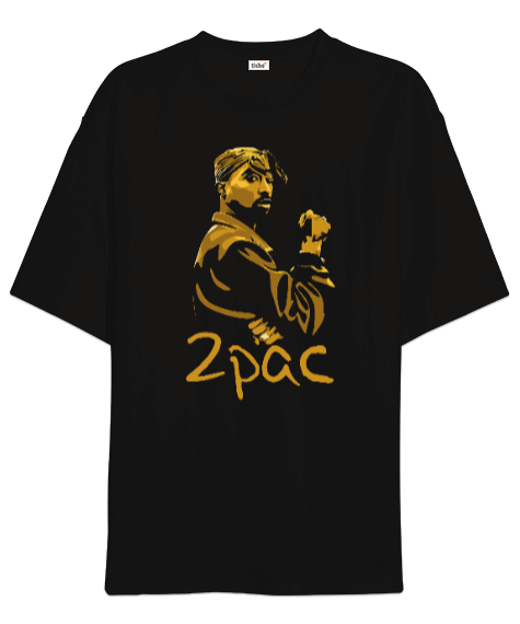 Tisho - 2pac Oversize Unisex Tişört