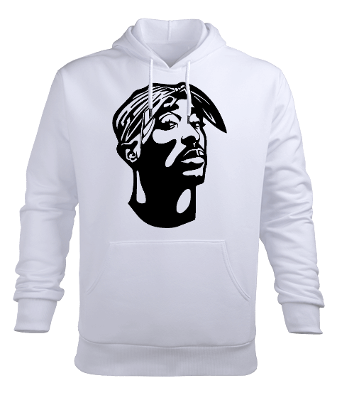 Tisho - 2Pac SweatShirt Erkek Kapüşonlu Hoodie Sweatshirt