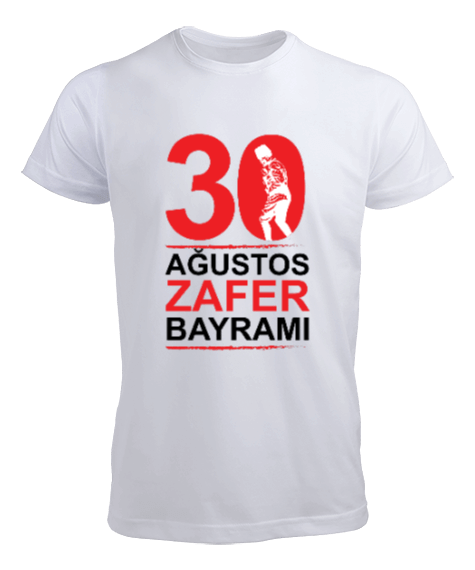 Tisho - 30 Ağustos Zafer Bayramı Özel T-Shirt Erkek Tişört