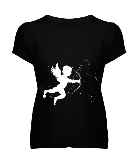 Tisho - 8 mart kadınlar günü kadın v yaka t-shirt Kadın V Yaka Tişört