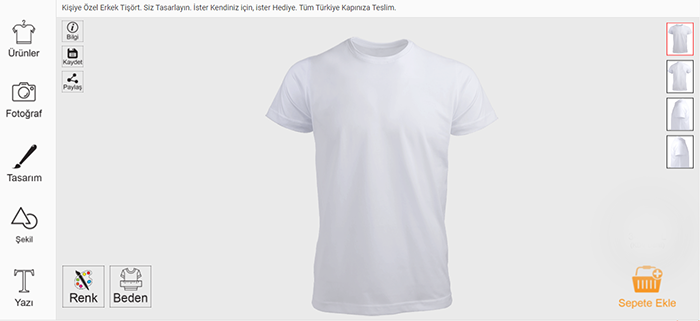 Tisho Kendin Tasarla Aracı