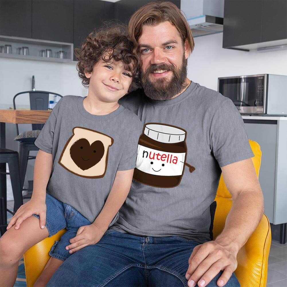 Nutella Baba Erkek Çocuk Tişört Kombini