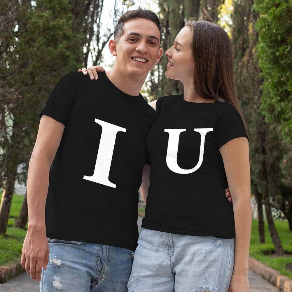 I Love U Sevgili Tişört Kombini