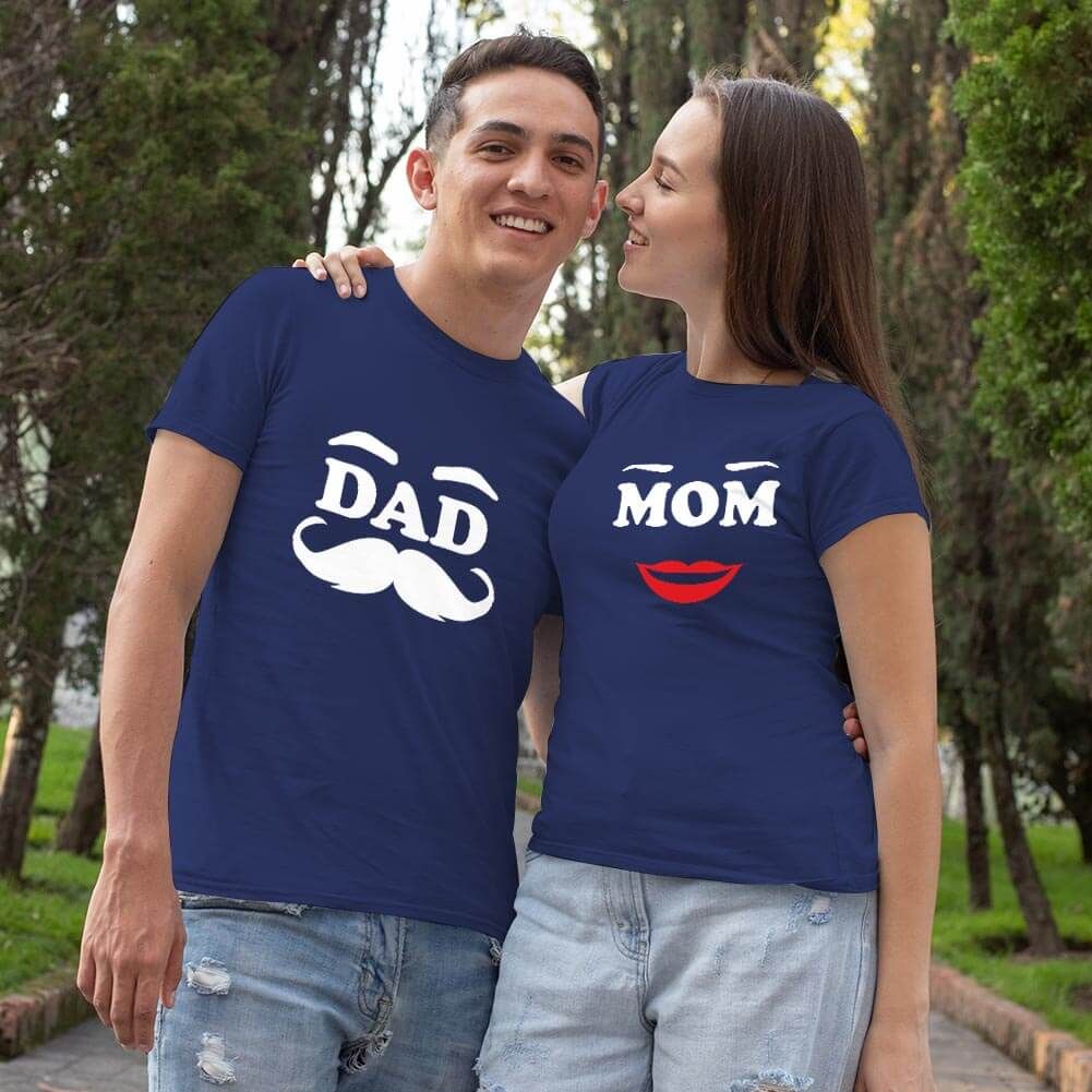 Mom and Dad Sevgili Tişört Kombini