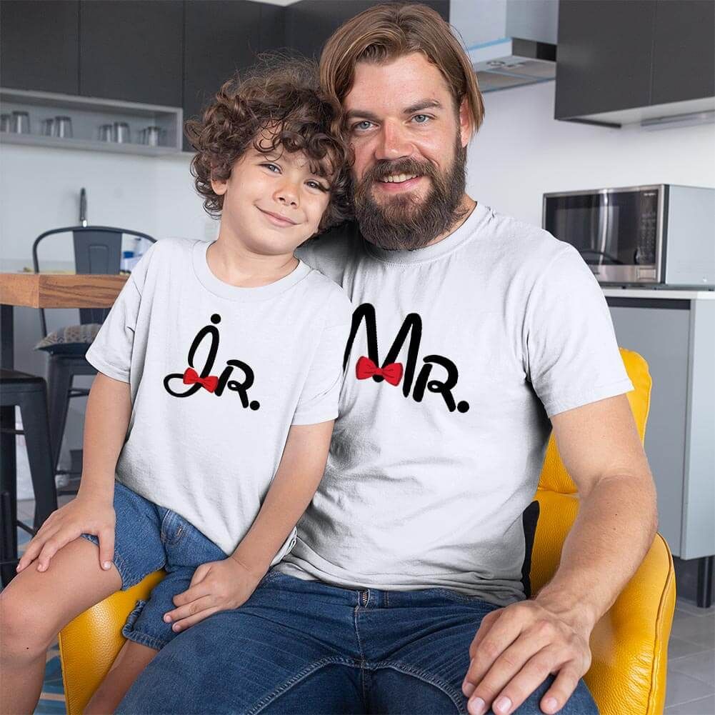 Mr and Jr Baba Erkek Çocuk Kombini (1)