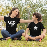 Queen ve Prince Anne Erkek Çocuk Tişört Kombini - 3