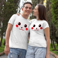 Pikachu Sevgili Tişört Kombini - 2