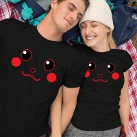 Pikachu Sevgili Tişört Kombini - 4