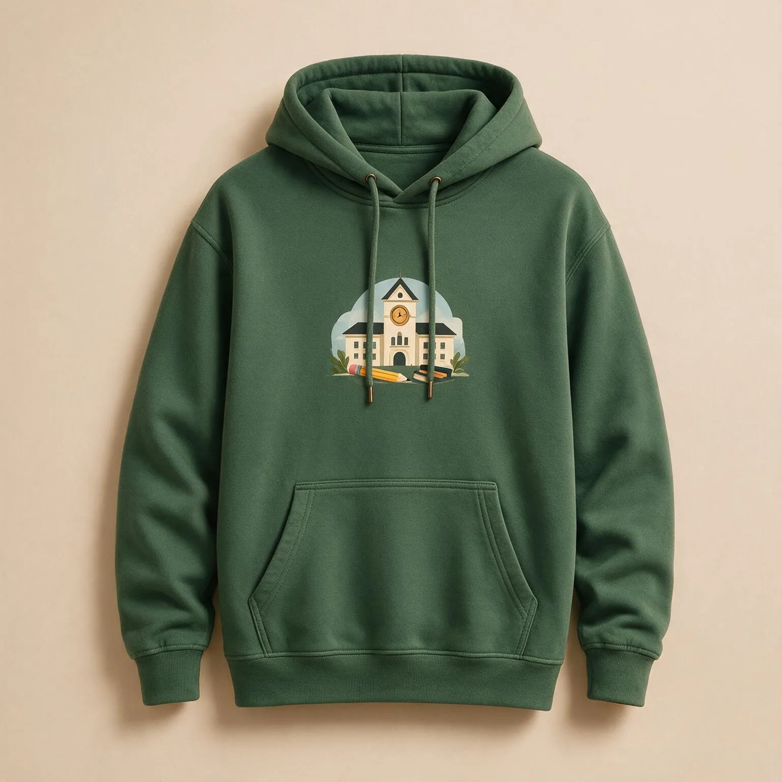 Erkek Kapüşonlu Hoodie Sweatshirt