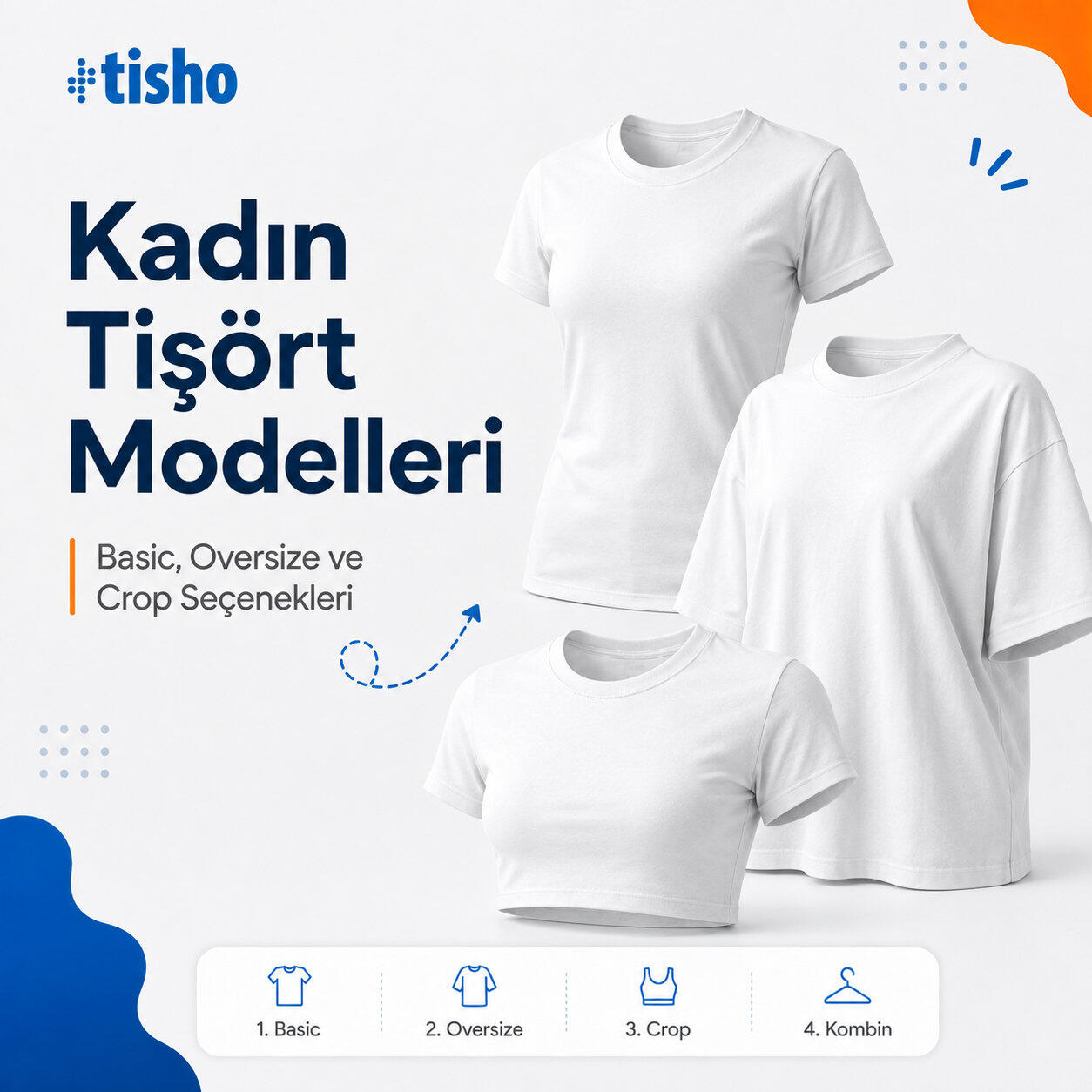 Kadın Tişört Modelleri