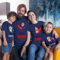 Süper Aile Tişört Kombini - 3