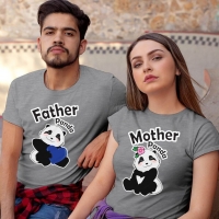 Sevimli Panda Sevgili Tişört Kombini - 4