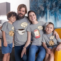 Muhteşem 4'lü Aile Tişört Kombini - 5