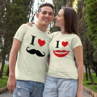 Smile Sevgili Tişört Kombini - 5