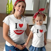 Smile Anne Kız Çocuk Tişört Kombini - 3
