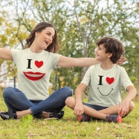 Smile Anne Erkek Çocuk Tişört Kombini - 5