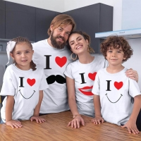 Smile Aile Tişört Kombini - 2