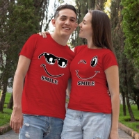 Mutlu Sevgili Tişört Kombini - 3
