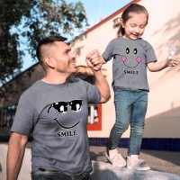 Mutlu Baba Kız Çocuk Tişört Kombini - 4