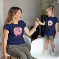 Annesinin Kuzusu Anne Kız Çocuk Tişört Kombini - 2