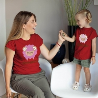 Annesinin Kuzusu Anne Kız Çocuk Tişört Kombini - 4