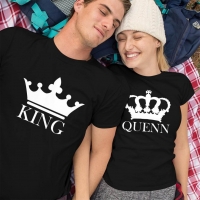 King Queen Sevgili Tişört Kombini - 3