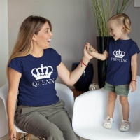 Queen ve Princess Anne Kız Çocuk Tişört Kombini - 4